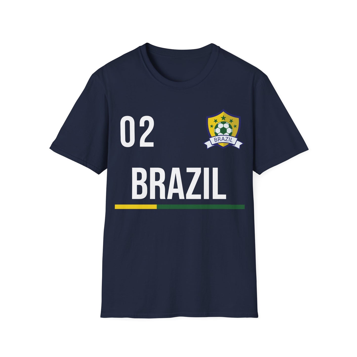 Brazil Soccer Tee Flag Football Champ 2002 Gift 2026 T-Shirt