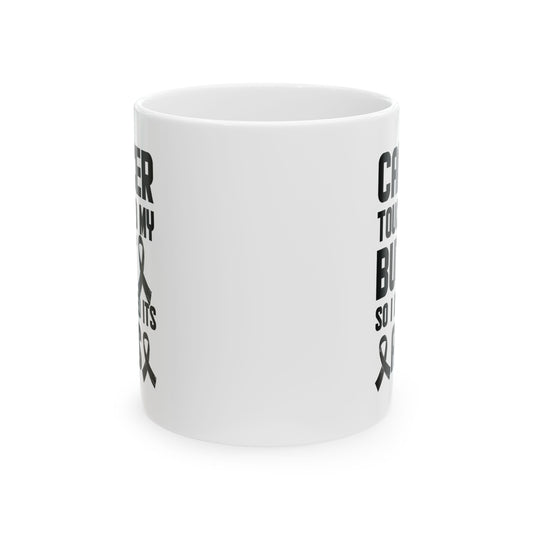 Funny Cancer Survivor Prize Funny Prostate Joke Coffee Mug