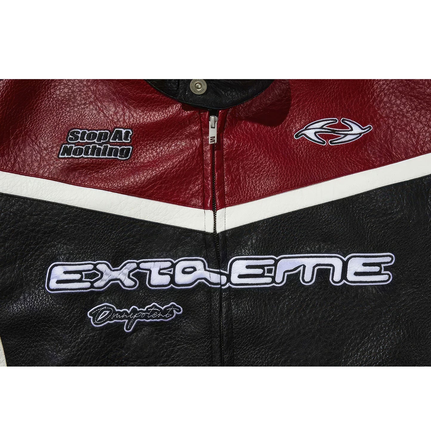 Mens Racing Leather Jacket Streetwear Retro Color Motorcycle Genuine Leather Jackets