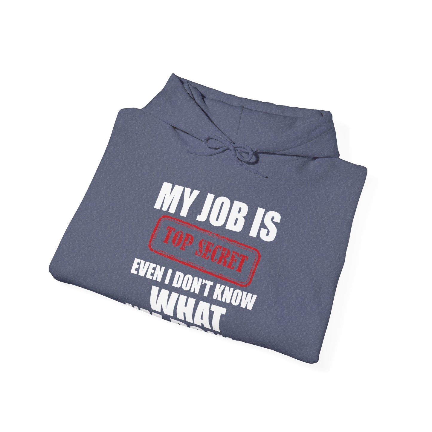 Funny My Job Is Top Secret Funny Occupation Sarcastic Joke Humor Hoodie For Men Women Hoodie
