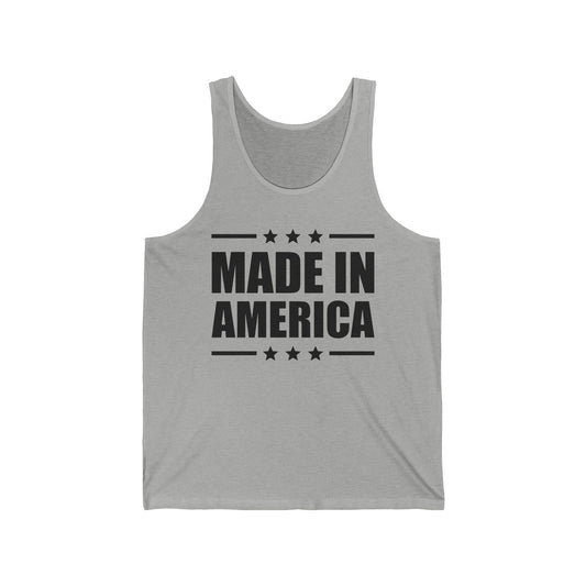 Made In America Shirt Patriotic Funny 4th of July Tank Top For Men Women Tank Top