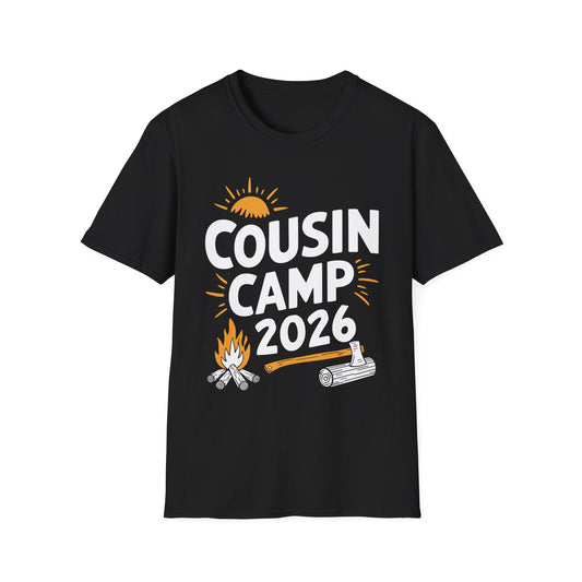 Cousin Camp 2026 Summer Vacation Trip Matching Family T-Shirt For Men Women