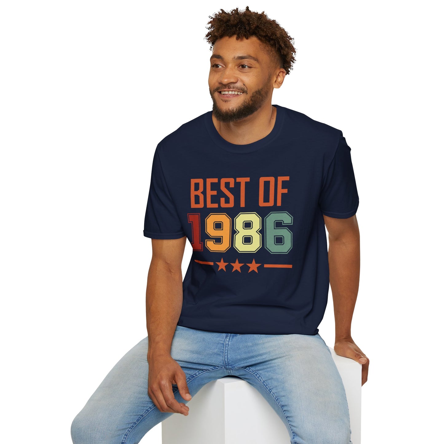 Funny Vintage Best of 1986 40 Year Old Gift 40th Birthday T-Shirt For Men Women T-Shirt