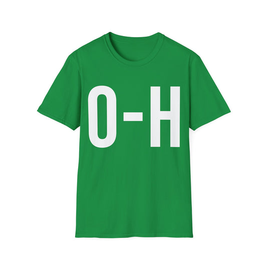 O-H I-O Couples Matching Ohio Sports Football Funny Fun T-Shirt Men Women