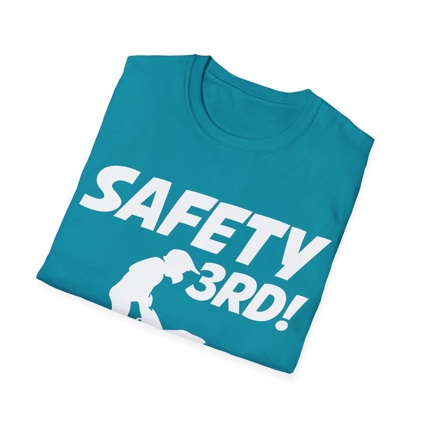 Funny Safety Third Biker Bike Rider Cool Motorbike Dirt Fun T-Shirt