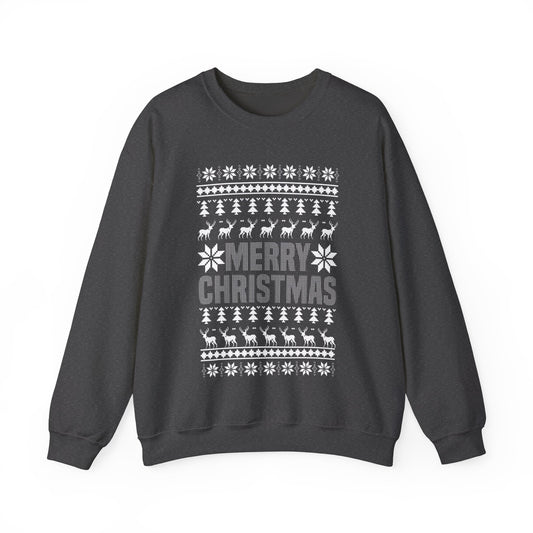Merry Christmas Ugly Holiday Xmas Jumper Crewneck Sweatshirt