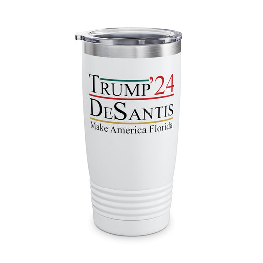 Trump DeSantis 2024 Make America Florida, Election Tumbler Man Women