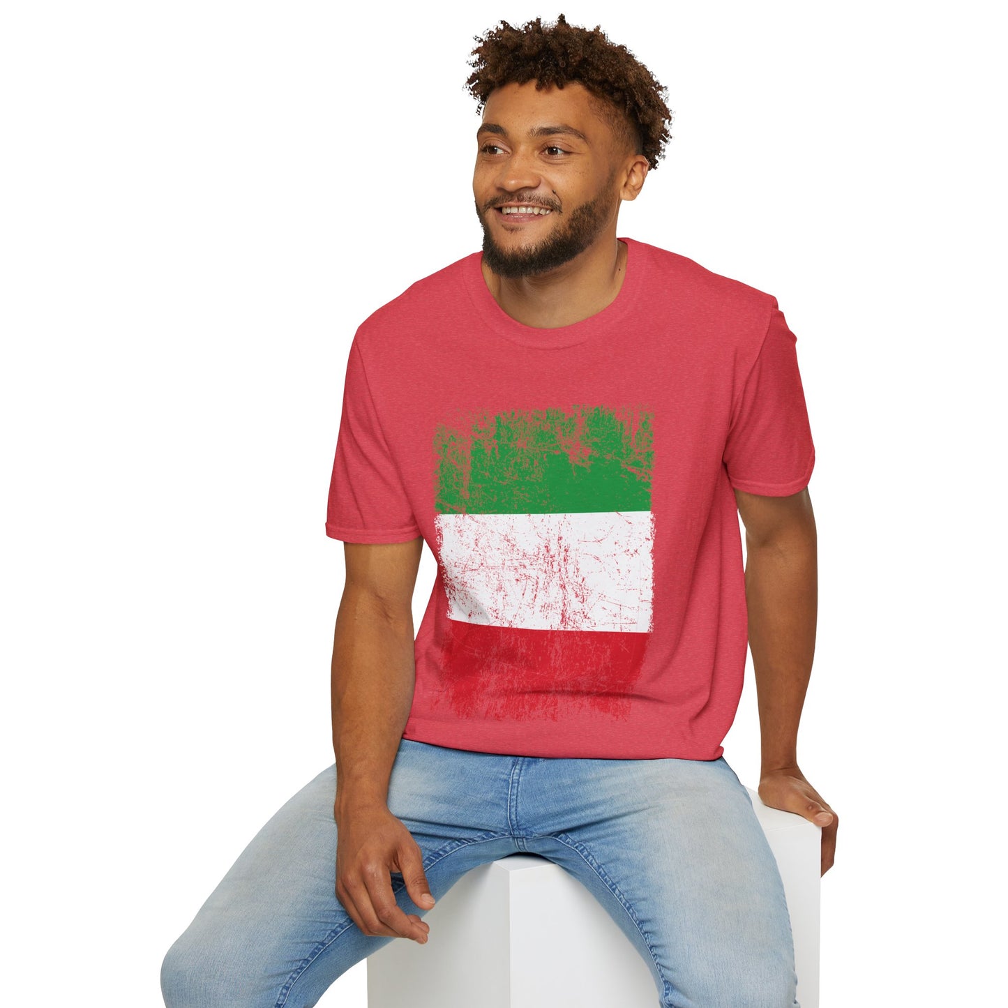 Italia Italy Flag Football Soccer Forza Azzurri T-Shirt For Men Women