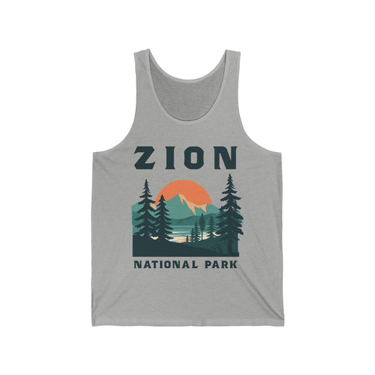 Zion National Park Vacation Family Trip Tank Top Gift For Men Women Tank Top