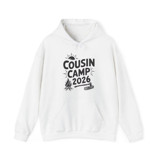 Cousin Camp 2026 Summer Vacation Trip Matching Family Hoodie For Men Women
