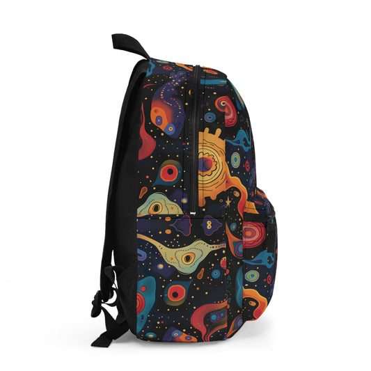 Space Oddity Pattern Backpacks For Men Women Kids School Travel, Capacity School Backpacks