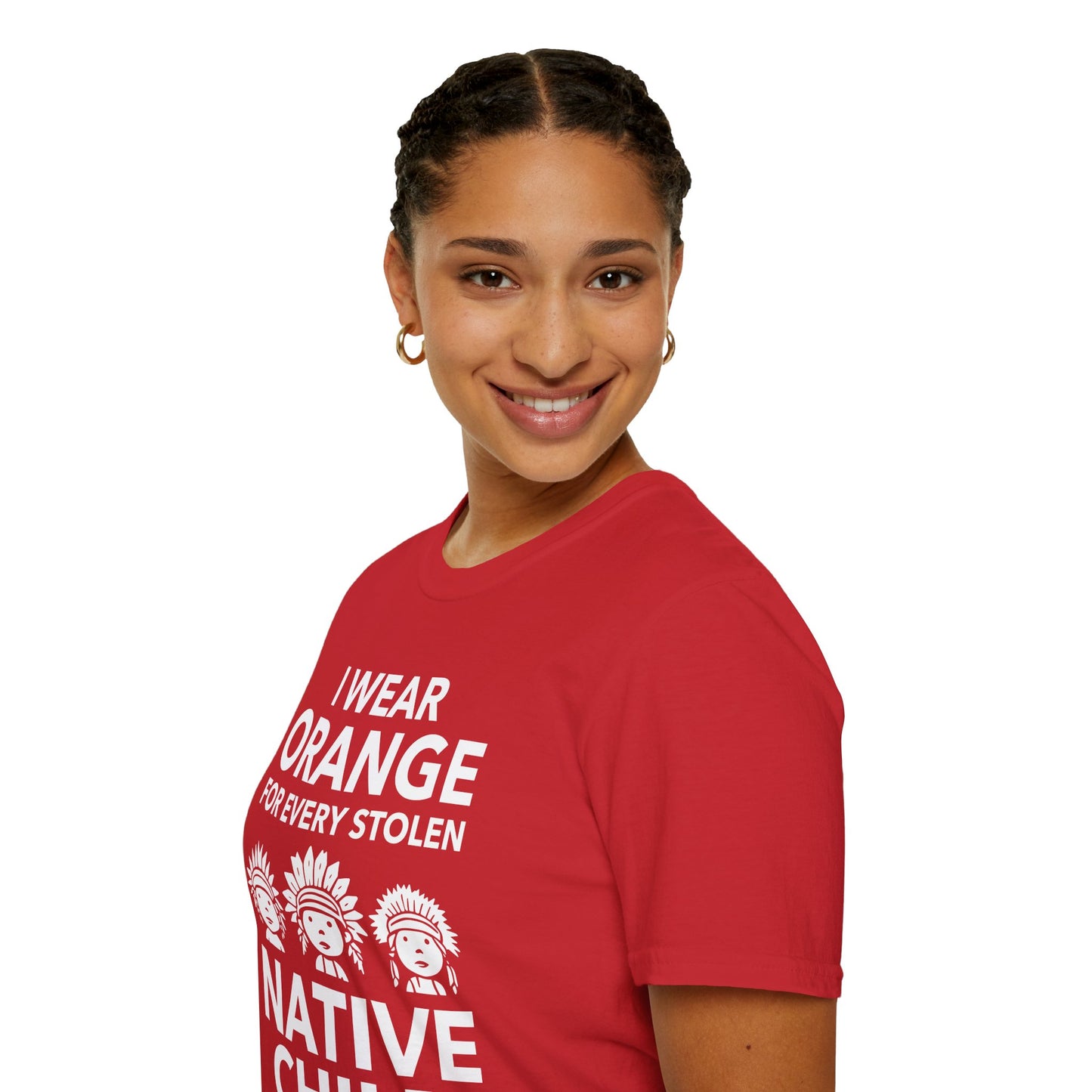 I Wear Orange for Every American Native Child Indian Pride T-Shirt for Men Women