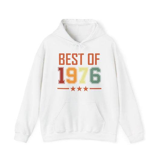 Funny Vintage Best of 1976 50 Year Old Gift 50th Birthday Hoodie For Men Women Hoodie