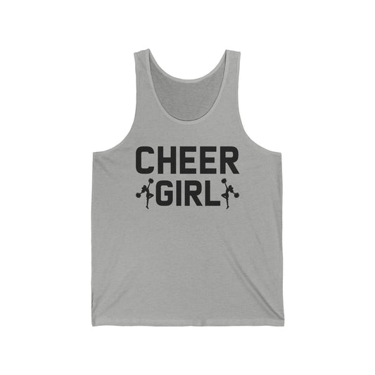 Funny Cheer Team Cheerleading Cheering Cheerleader Tank Top For Women Girls Tank Top
