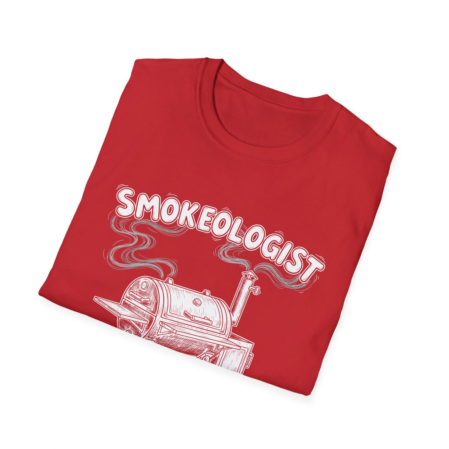 Funny Smokeologist Pitmaster BBQ Smoker Grilling T-Shirt