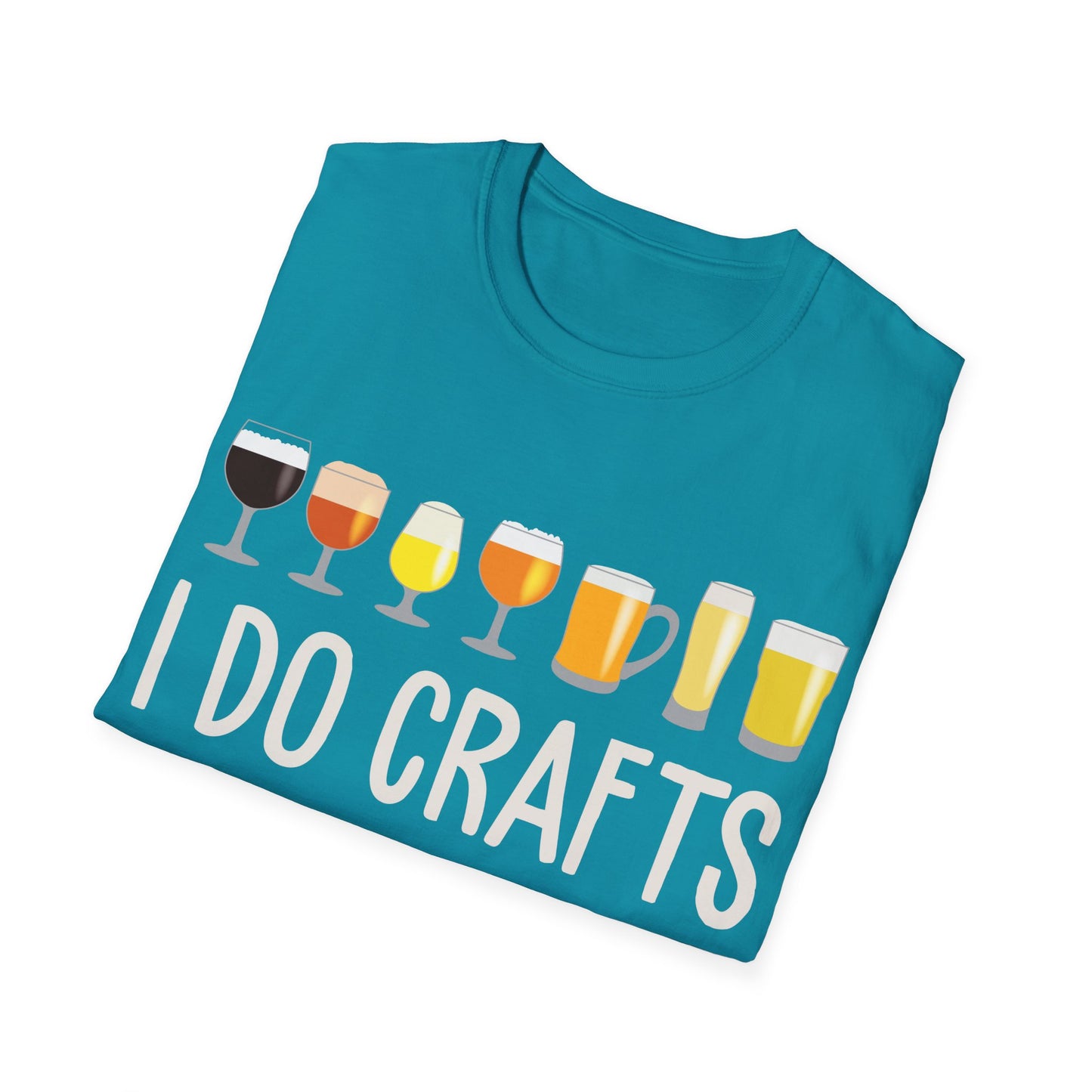 I Do Crafts Beer Vintage Craft Home Brew Art T-Shirt Men Women