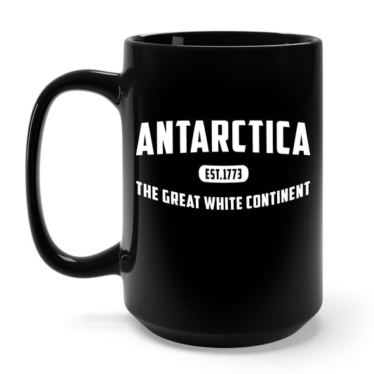 Antarctica Est. 1773 Vintage Artic Great White Continent Coffee Mug For Men Women