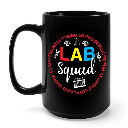 Funny Lab Squad Lab Week 2024 Medical Laboratory Technician Coffee Mug For Men Women