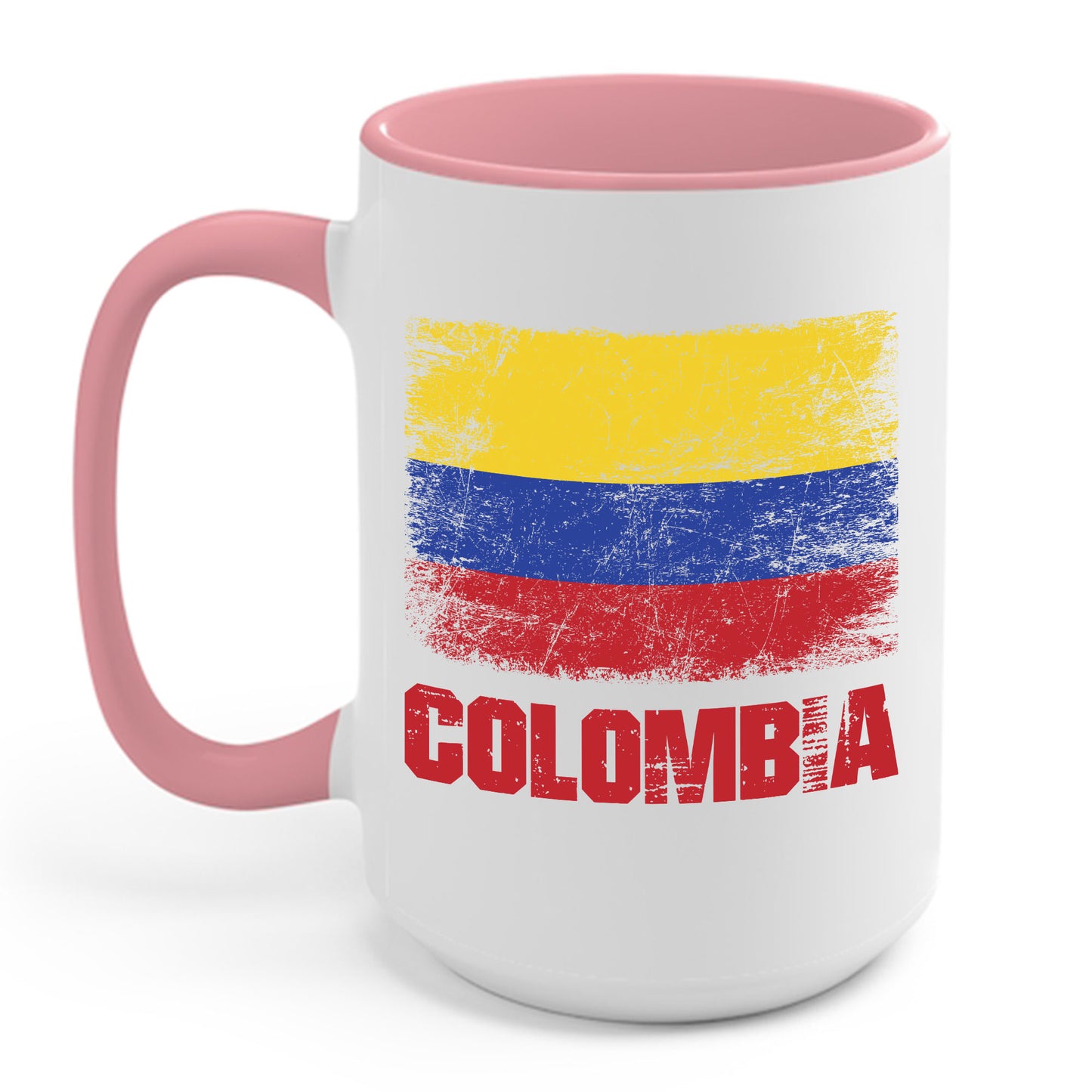 Colombia Columbian Flag Outfit Coffee Mug For Men Women