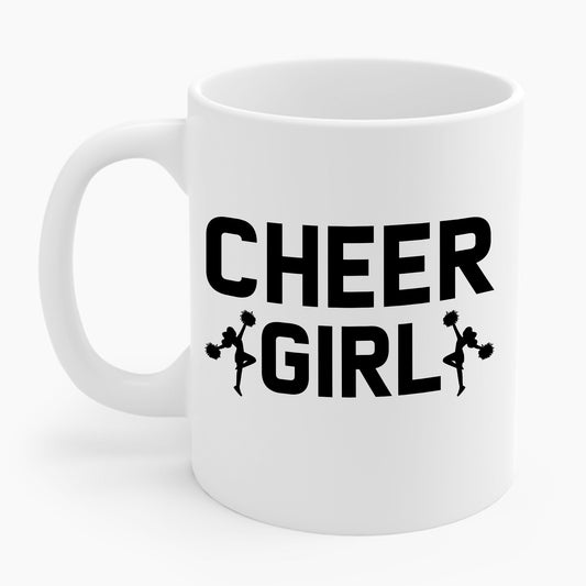 Funny Cheer Team Cheerleading Cheering Cheerleader Coffeer Mug For Women Girls