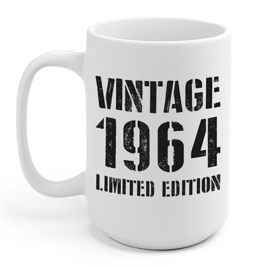 Funny Vintage 1964 60th Birthday Gifts 60 Year Old Tumbler For Men Women
