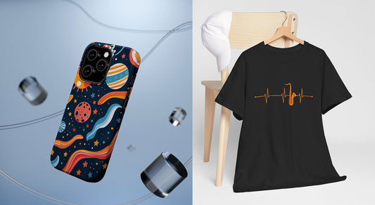 Phone Cases & T-Shirts to Show Your Style | Ultimate Festival Accessories