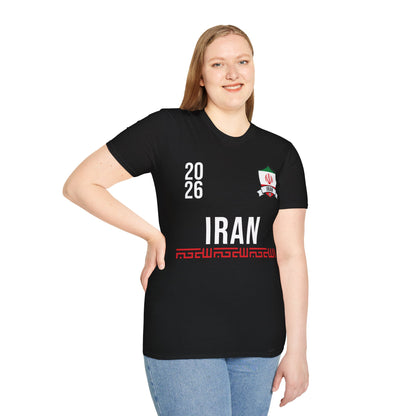 Iran Soccer Tee Flag Football Shirt Gift USA 2026 T-Shirt