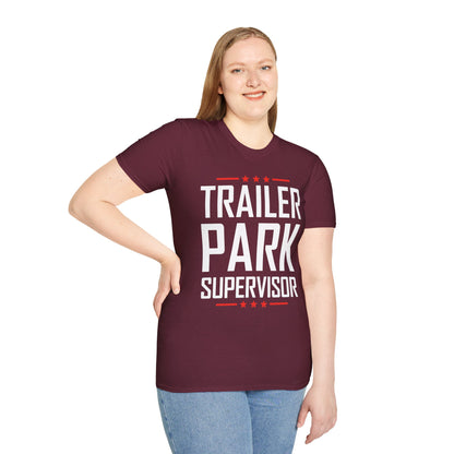 Trailer Park Supervisor Hillbilly Party Funny Trailer T-Shirt For Women