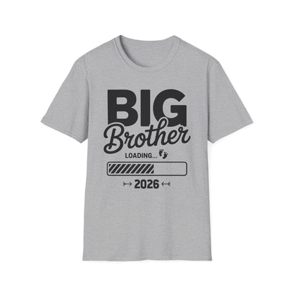Funny Kids Big Brother Loading 2026 Promoted To Big Brother 2026 T-Shirt For Men