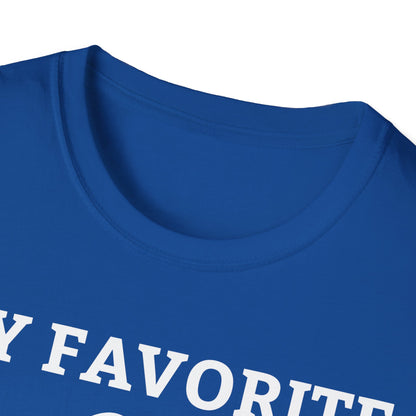 Funny My Favorite Workout Wine Lover Shirt Womens Exercise Tshirt