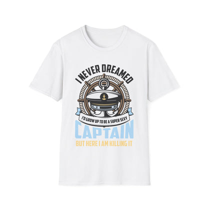 Funny Boat Captain Boating Funny Boat Lover shirt For Men T-Shirt