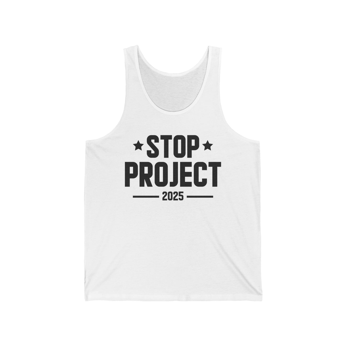 Stop Project 2025 Tank Top For Women Men Tank Top