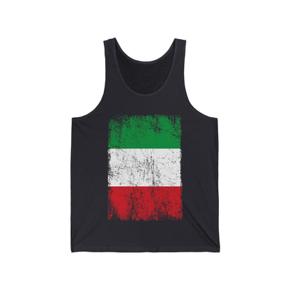 Italia Italy Flag Football Soccer Forza Azzurri Tank Tops For Men Women