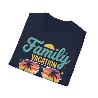 Funny Family Vacation Florida 2026 Florida Group Summer Trip T-Shirt For Men Women