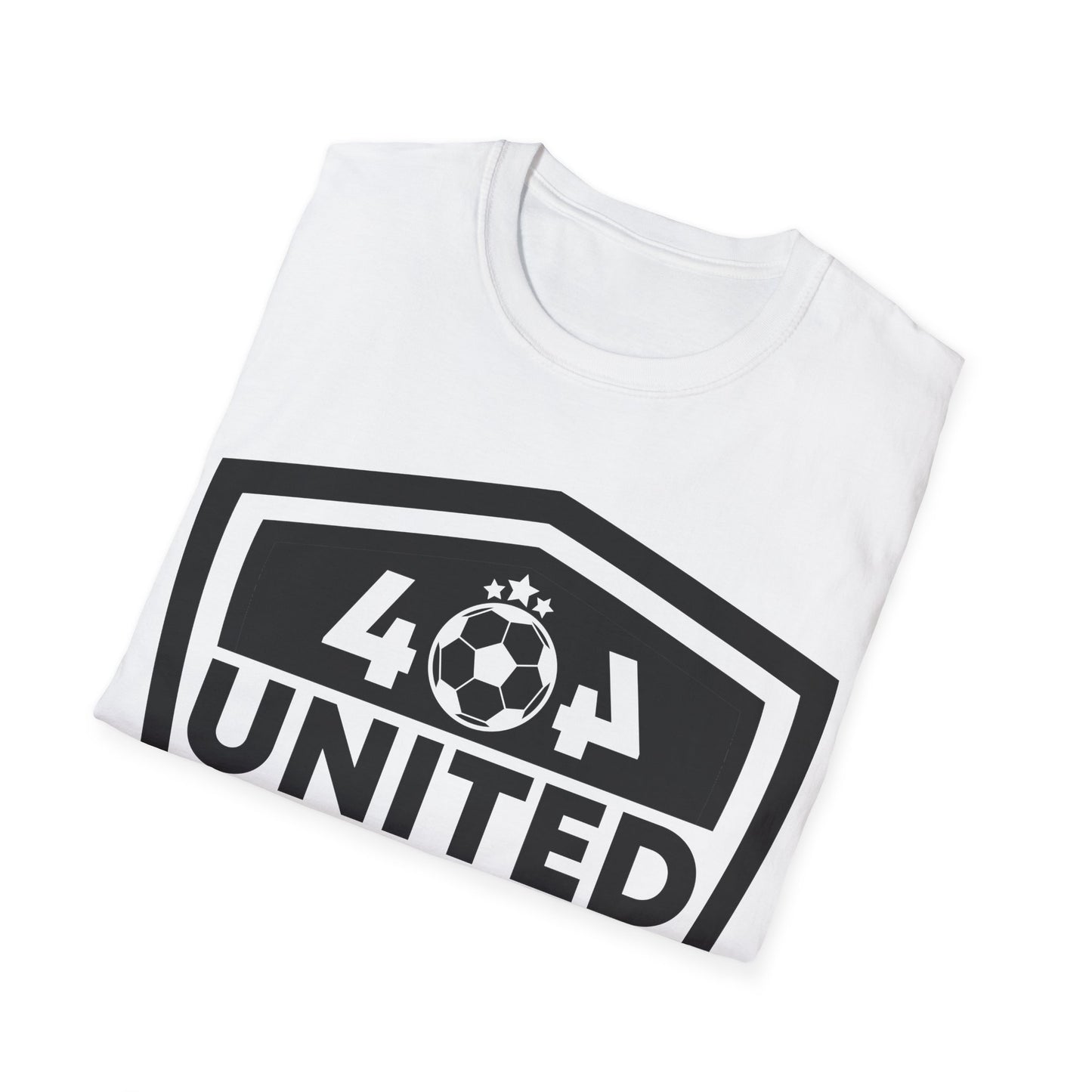 Funny 404 United Atlanta Soccer Badge Jersey T-Shirt For Soccer Lover Men Women T-Shirt