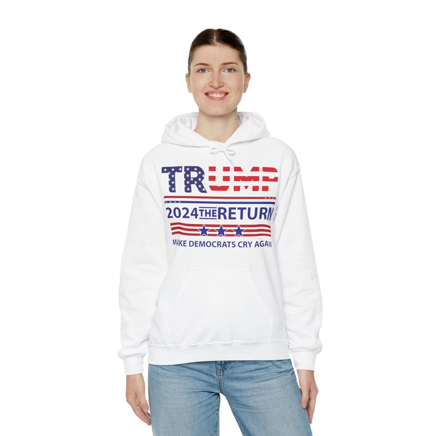 Trump 2024 The Return 45 47 Make Liberals Cry Again Hoodie For Men Women Hoodie