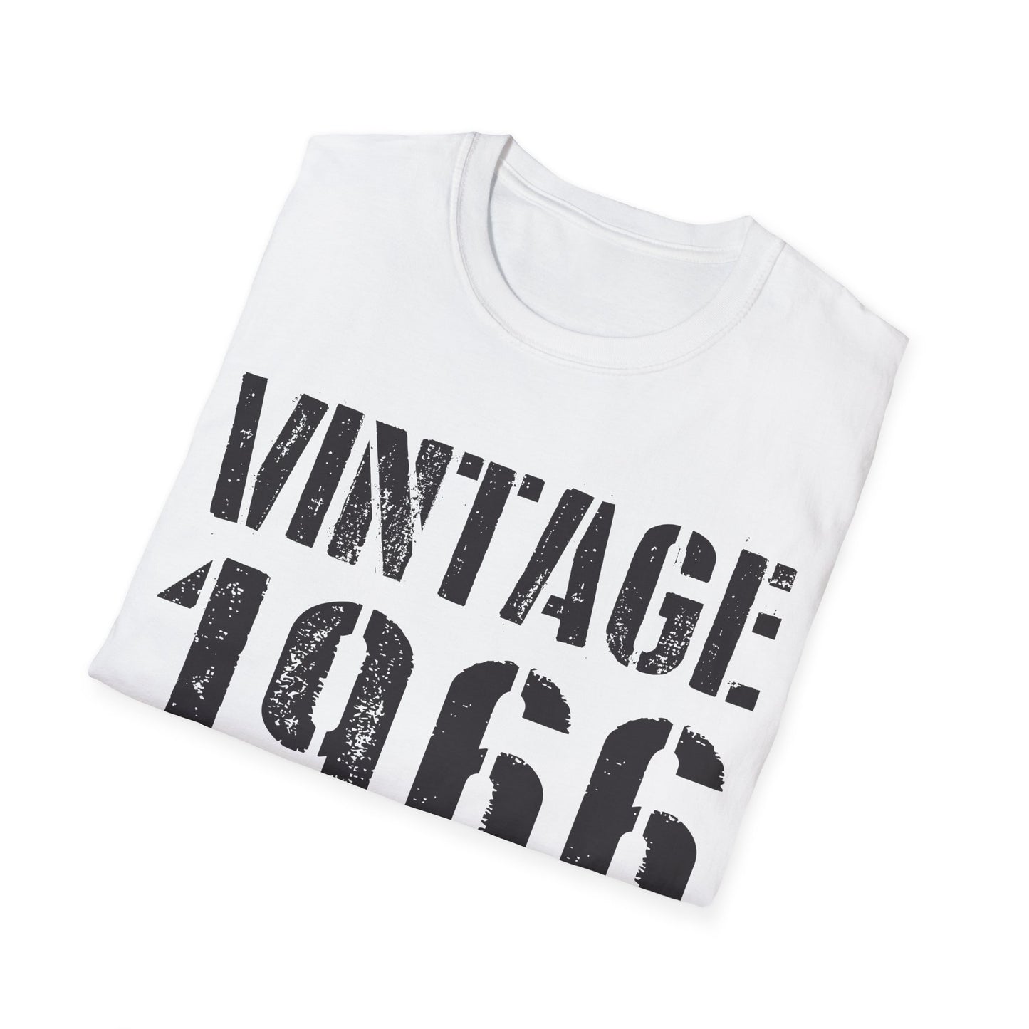 Funny Vintage 1966 60th Birthday Gifts 60 Year Old T-Shirt For Men Women