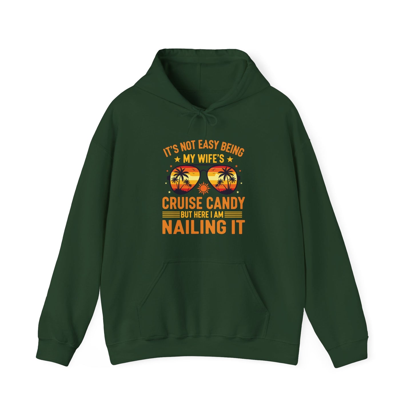 Matching Couples Cruise Men Candy Husband and Wife Cruise Hoodie