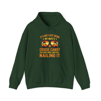 Matching Couples Cruise Men Candy Husband and Wife Cruise Hoodie
