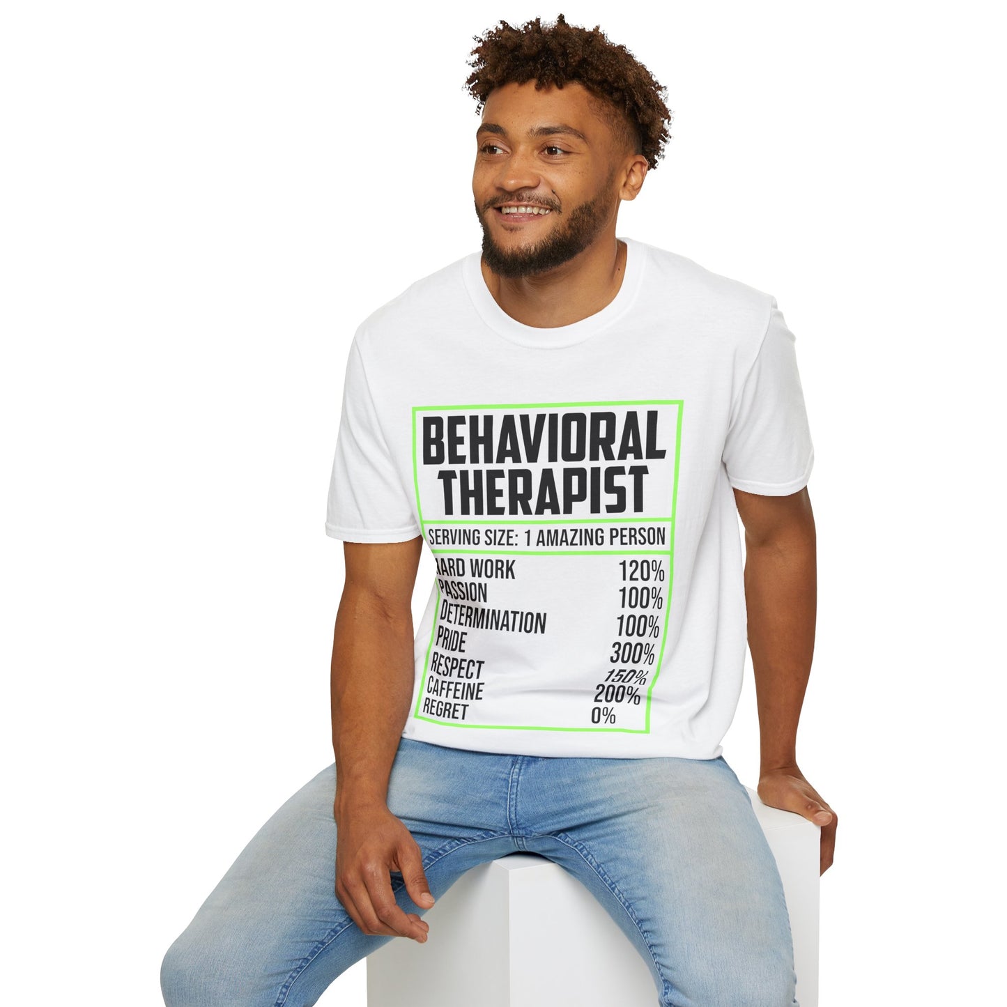 Behavioral Therapist Facts Analyst Behavior Tech SPED Teacher Autism T-Shirt