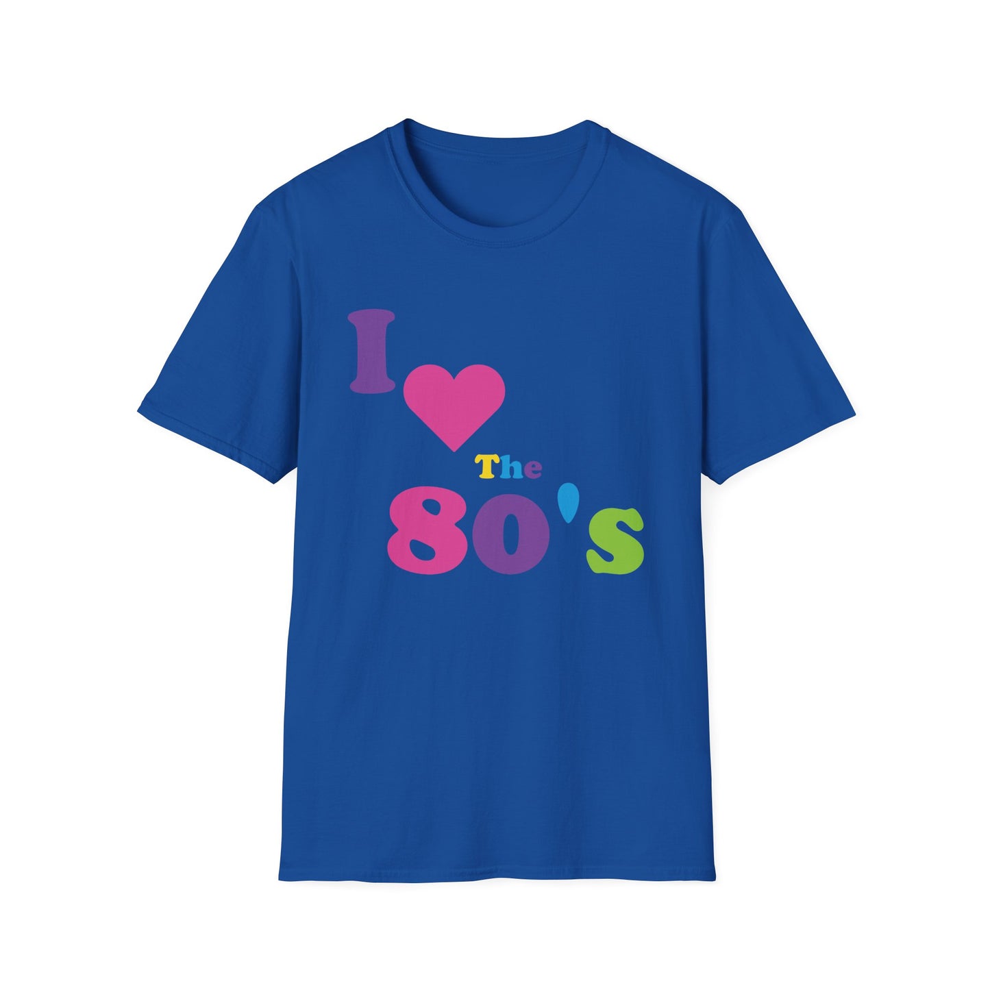 Women I Love The 80s Shirt Disco 80s Costumes Retro T-Shirt