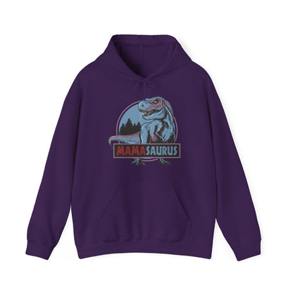 Mamasaurus Funny T-Rex Dinosaur Mama Saurus Family Matching Mothers Day Hoodie