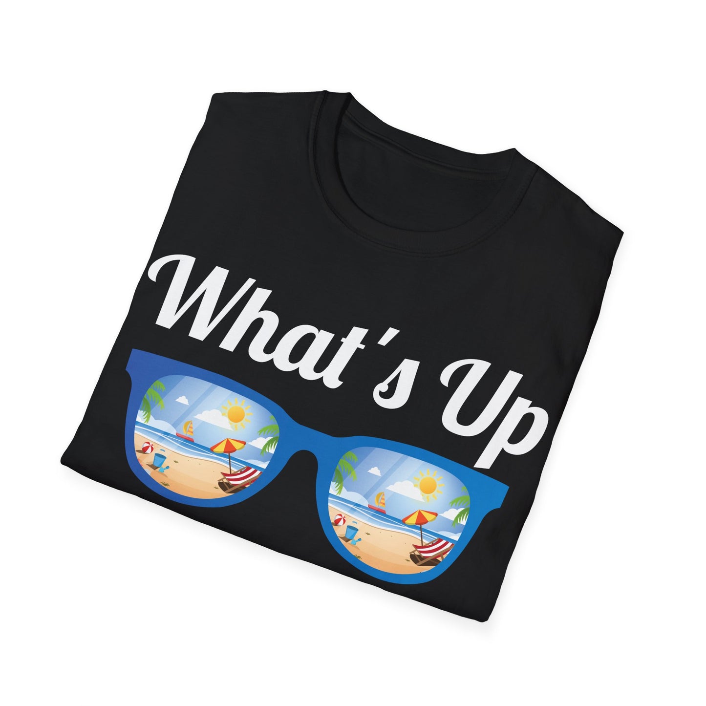 Funny What's Up Beaches Gifts Fathers Day Beach Vacation Summer T-Shirt