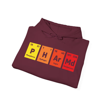 PharmD Pharmacy Graduate Pharmacy School Periodic Table Gift Hoodie