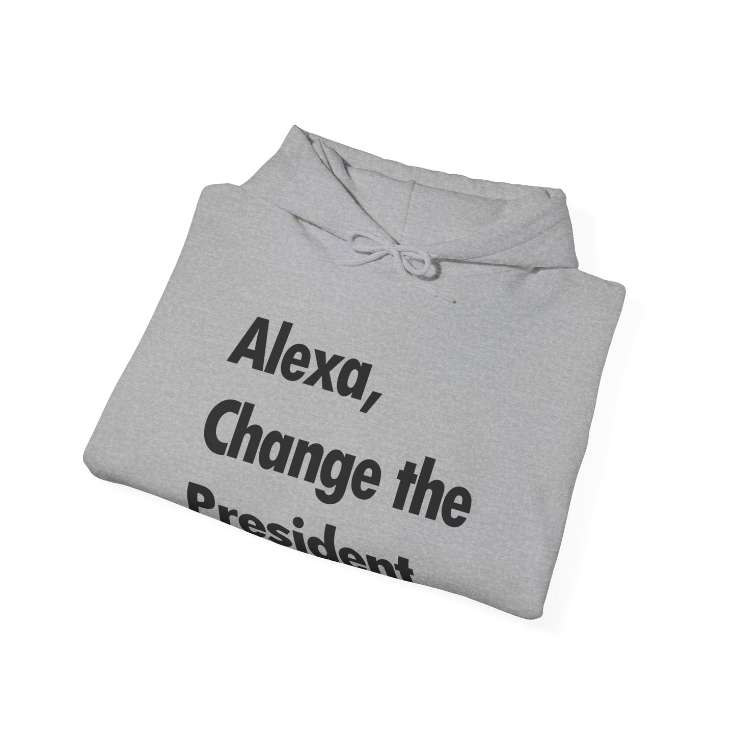 Funny Alexa Change The President Political Saying Hoodie Men Women