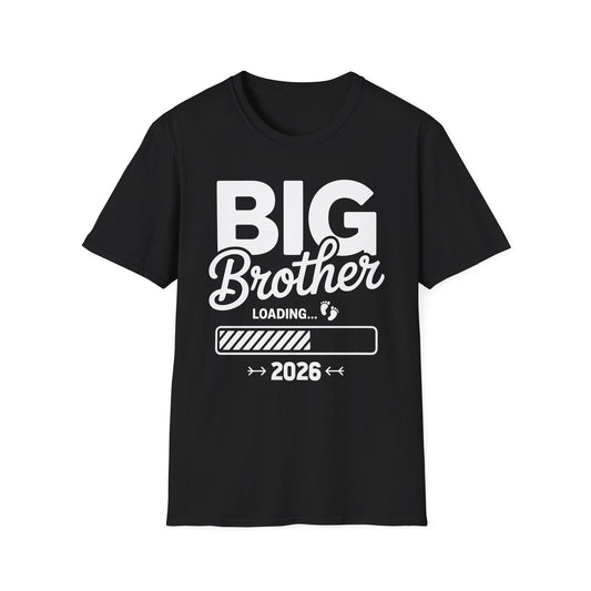 Funny Kids Big Brother Loading 2026 Promoted To Big Brother 2026 T-Shirt For Men
