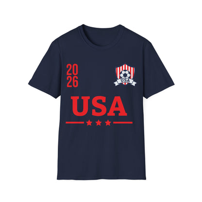 USA Soccer Tee Flag Football Shirt Gift 2026 T-Shirt