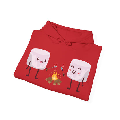 Marshmallow Grill People Camping Gift Funny Hoodie