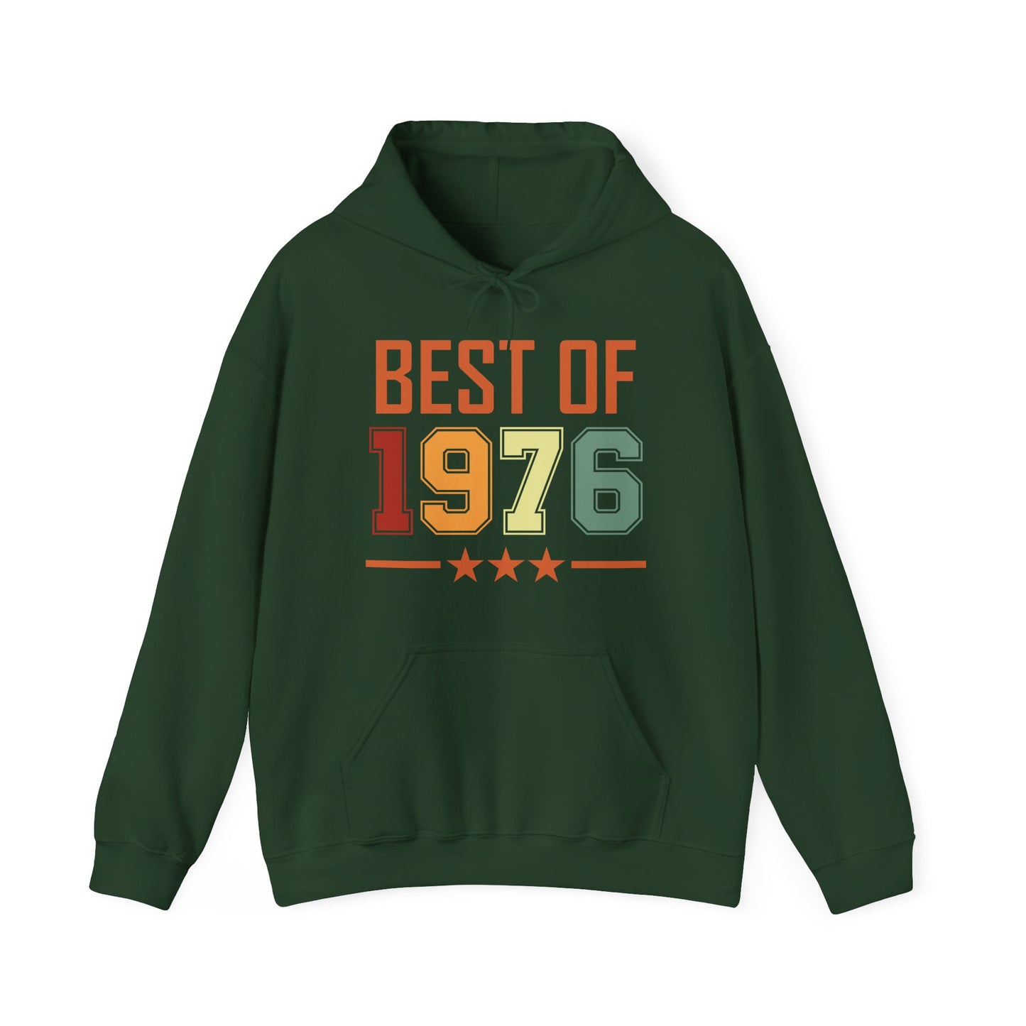 Funny Vintage Best of 1976 50 Year Old Gift 50th Birthday Hoodie For Men Women Hoodie