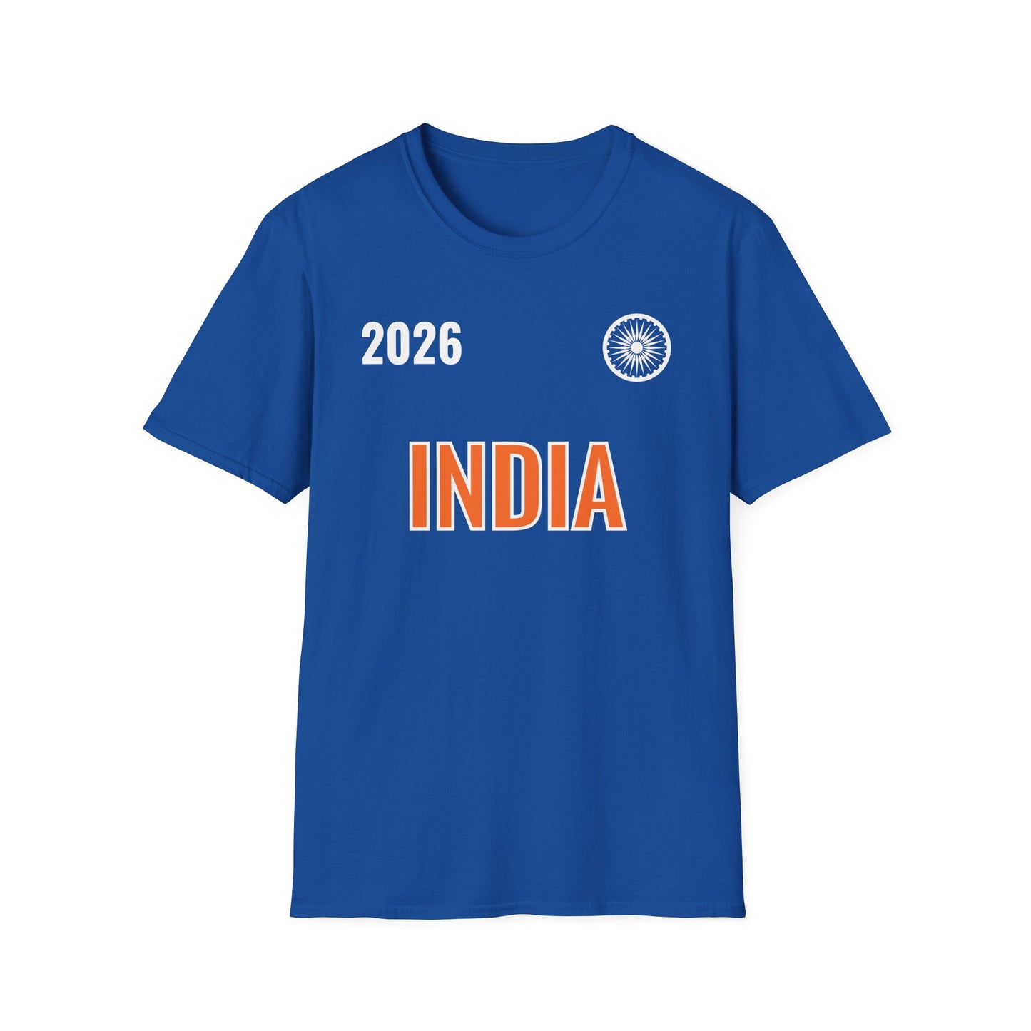 India T-Shirt Cricket Lovers Fan Team Support 2026
